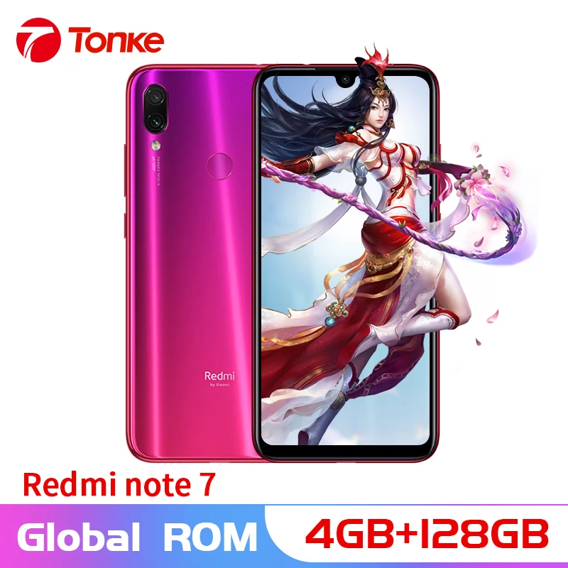 Xiaomi Redmi Note 7 с глобальной прошивкой 4 Гб ОЗУ 128 ПЗУ мобильный телефон Snapdragon 660