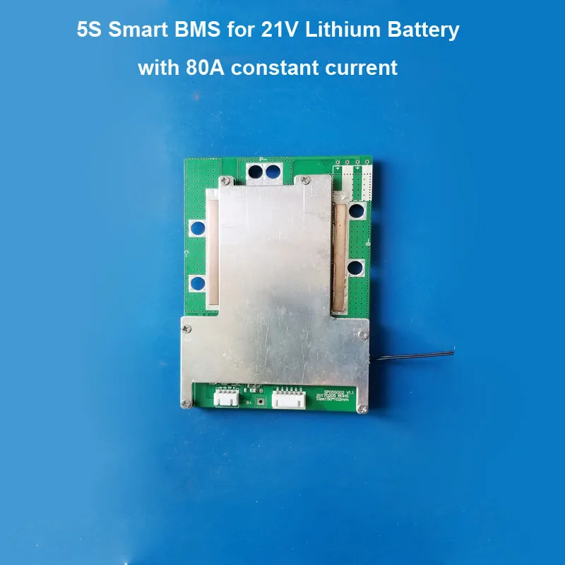 5S 21 в Смарт BMS с коммуникационная плата интерфейса UART порты и разъёмы 80A