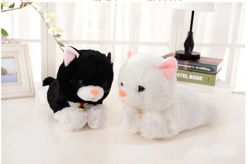 Год интерактивные игрушки Новогодние Игрушки тамагочик электронное животное Для Детей Подарок Электронных домашних животных hello kitty Музыкальный Интерактивный Робот-Кошка котенок игрушка интерактивная