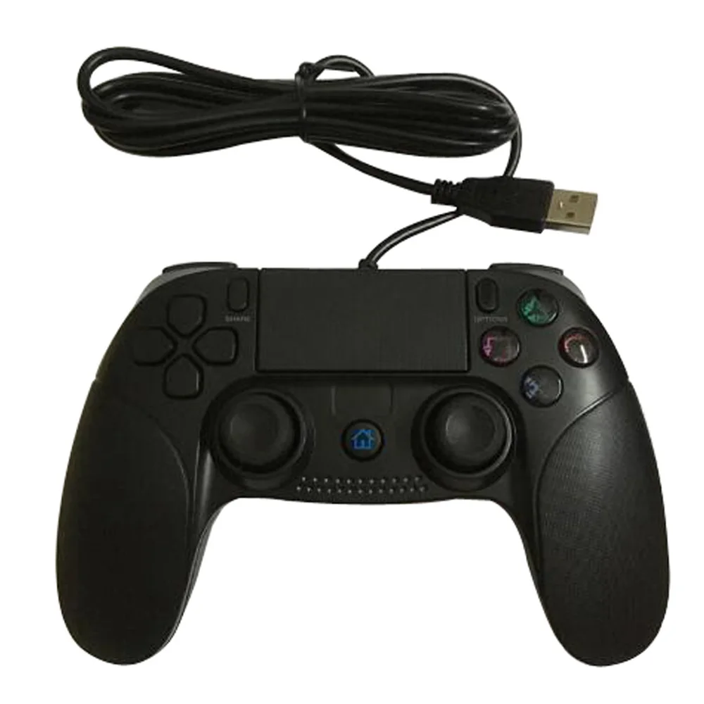 2PCS Wired USB Game controller for PS4 for Playstation 4 for DualShock Vibration Gamepads Joystick