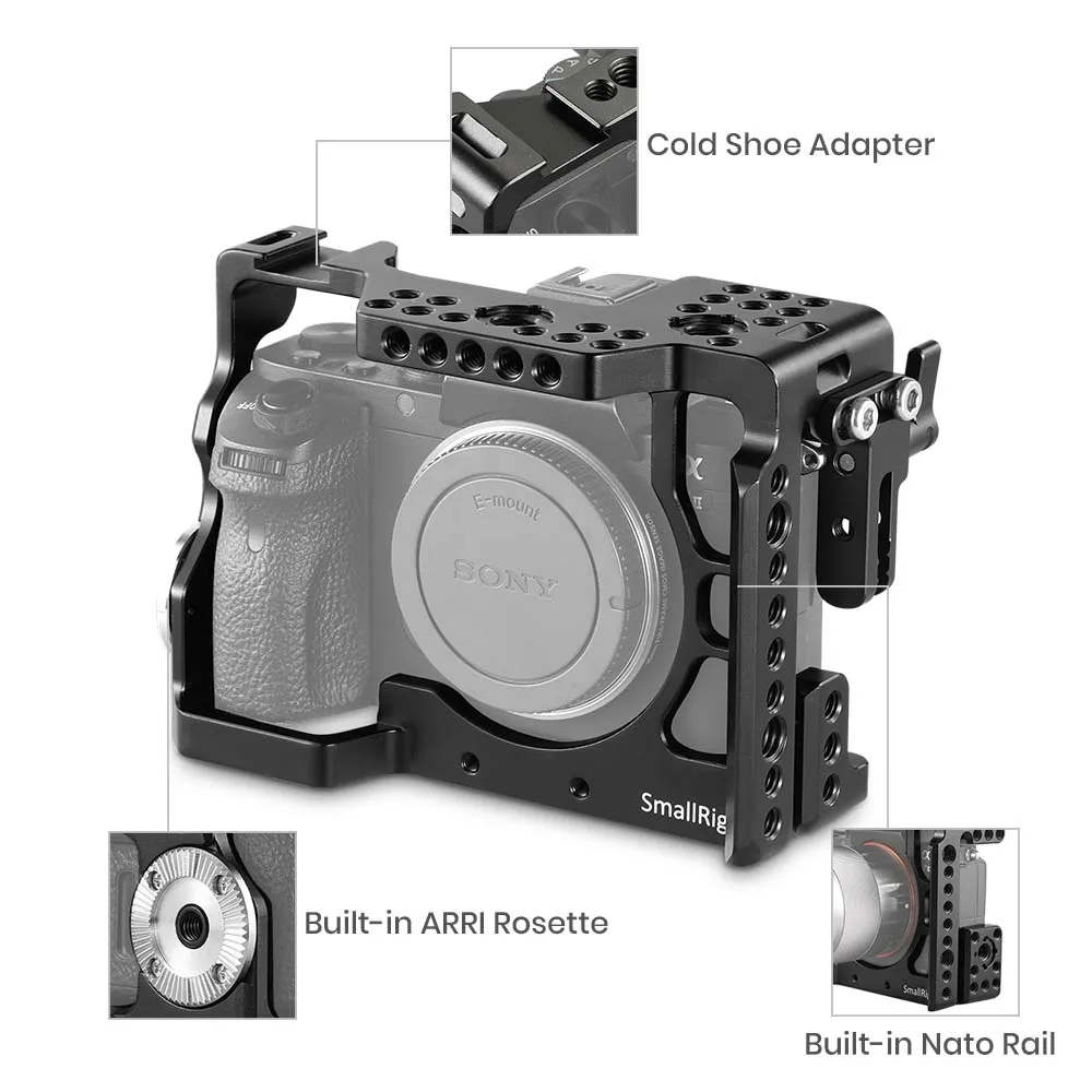 Клетка SmallRig A7M2 для камеры Sony A7MII/A7II/a7RII/a7SII клетка из алюминиевого сплава цифровой