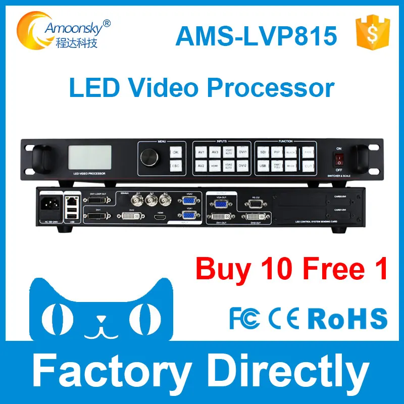 Светодиодный видеодисплей P5 P6 P10 для наружной рекламы скалер как vdwall lvp605