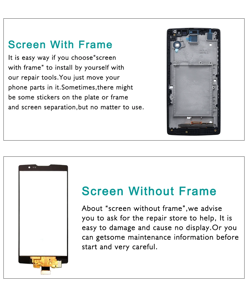 4," 3g 4G LTE для LG Spirit lcd дисплей H440 H442 lcd сенсорный экран H422 H440N C70 для LG Spirit дисплей Замена