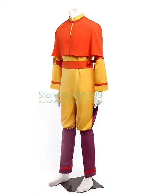 Аватар Аанг Косплэй костюм |