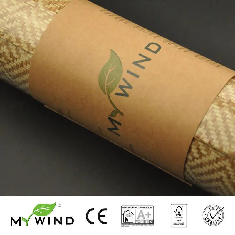2019 настенная бумага MY WIND Grasscloth s 3D Бумага плетеная дизайнерская в рулоне Декор