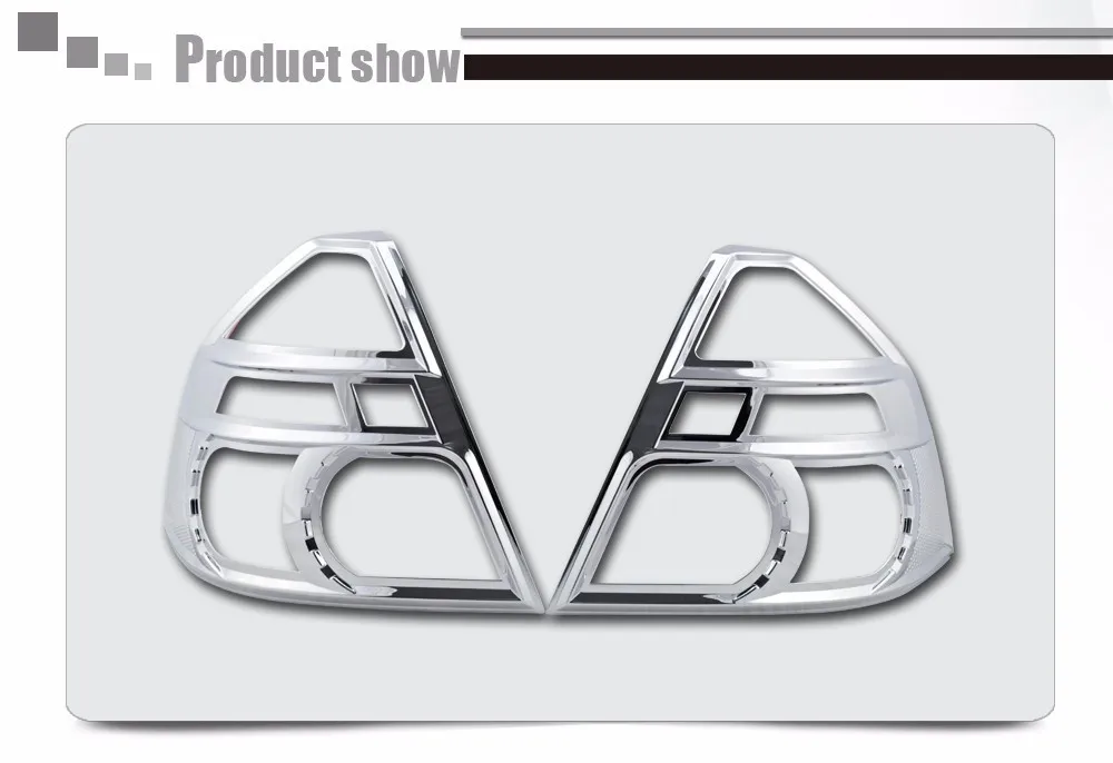 Задний светильник крышки лицевой панели для Chevrolet AVEO Sedan 2009 2010 ABS пластик хромирование аксессуары