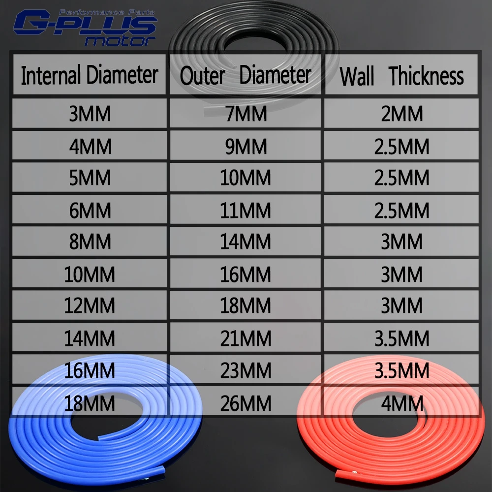 Бесплатная доставка 3 мм 5 м Силиконовые Ламповый шланг силиконовый 16.4FT |