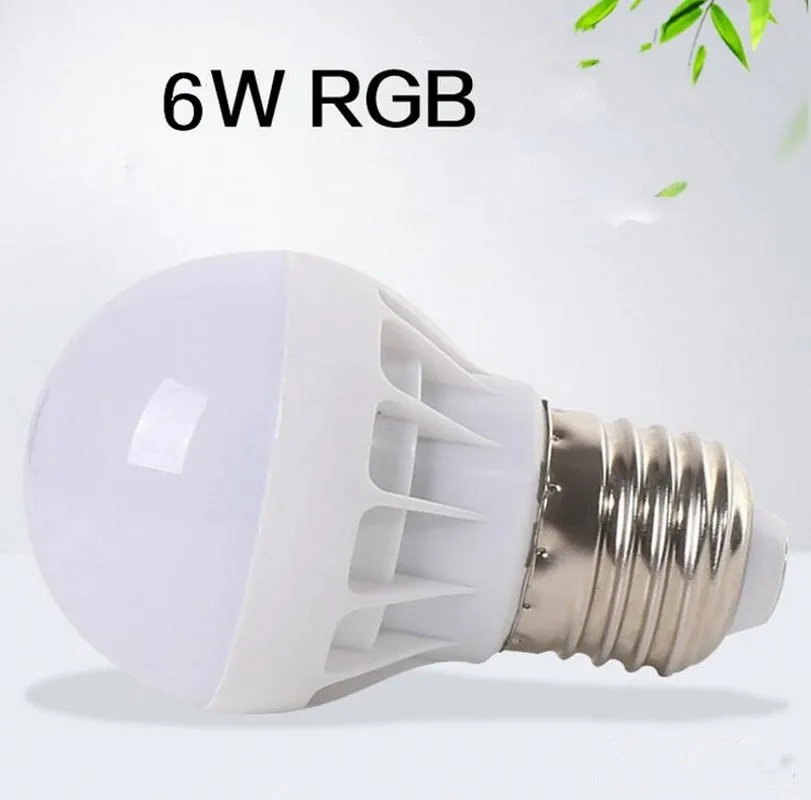 RGB светодиодный свет E27 B22 6 W/9 W 16 Цвета изменение волшебная лампа прожектор лампы с ИК-пультом дистанционного Управление праздничное освещение Декор светодиодный лампы
