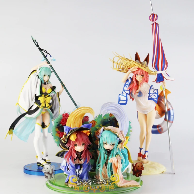 Tamamo no Mae Kiyohime Fate Grand Order Lancer iTANDi сексуальные девушки аниме ПВХ Фигурки игрушки Аниме Фигурки игрушки для детей Подарки