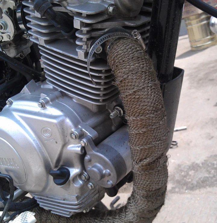 STARPAD для высокотемпературной выхлопной трубы головка ретро мотоцикл Локомотив