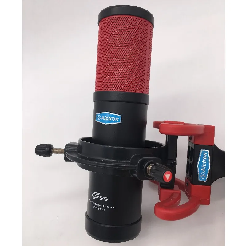 Конденсаторный микрофон Alctron CS55 с большой диафрагмой записывающий для студии