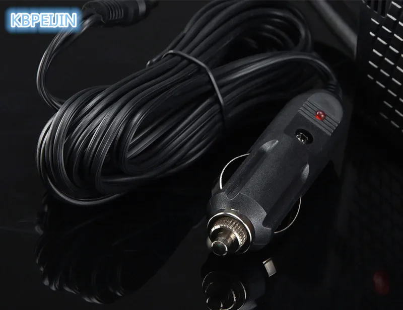 Автомобильный портативный воздушный компрессор лампа для накачки шин 12 В