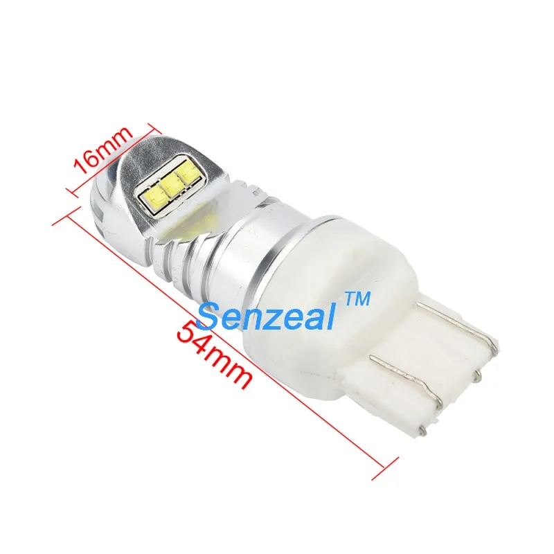 2x T20 LED 30 Вт 6SMD CREE Chip W21W Автомобильные светодиодные задние лампы 7443 сигнал поворота