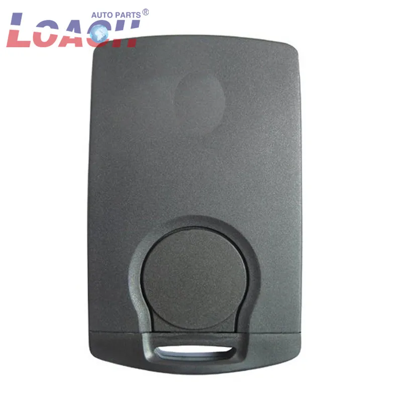 4 Button Remote Card Smart Car Key for Renault Megane 3 Scenic laguna with Uncut Key Blade 434Mhz ID46 PCF7952 CHIP