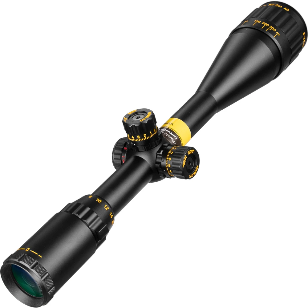 Nsirius 6 24X50 Aoe Goud тактический прицел оптический Rod Groen Llluminate Crosshair Охотничья