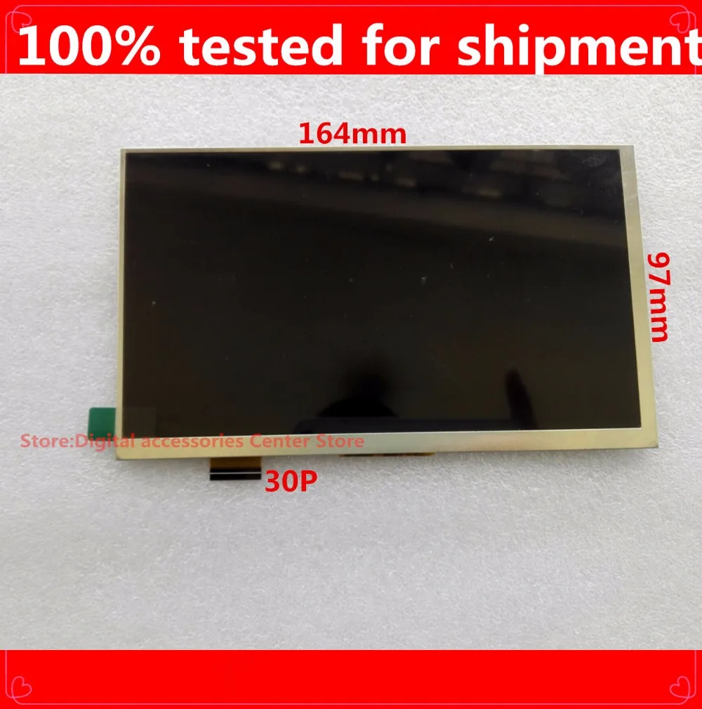 HZ 7 дюймовый ЖК дисплей Φ Tablet 30pin 163*97 мм экран матрица замена панели|matrix panel|lcd screen