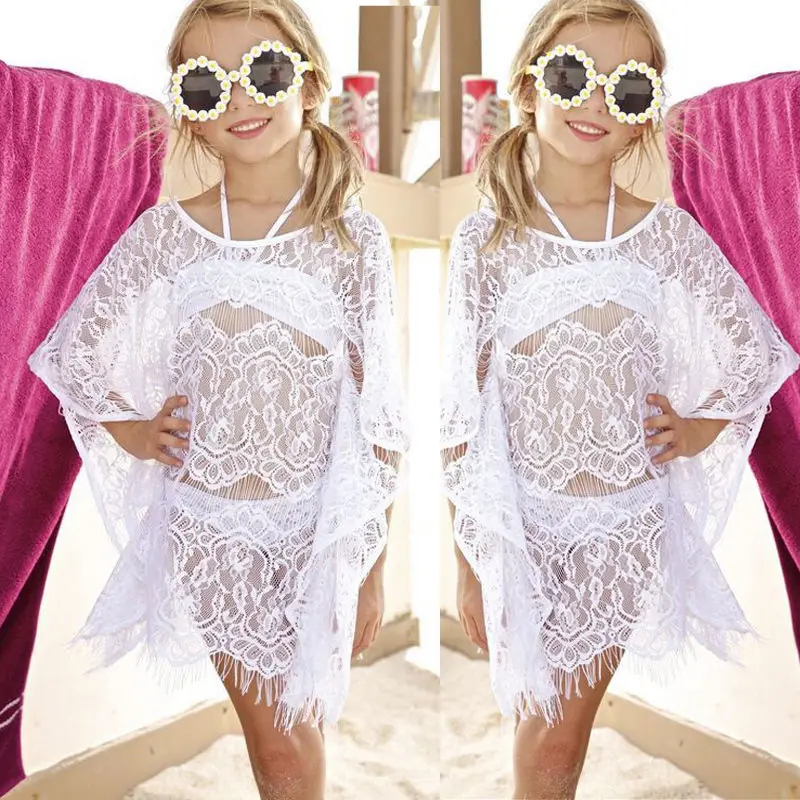 Cute Girl Beachwear Infant Children Summer 3PCS Clothing 1-6Y Tops Baby Girls Tankini Swimsuit Bikini Swimming Oufits | Детская одежда