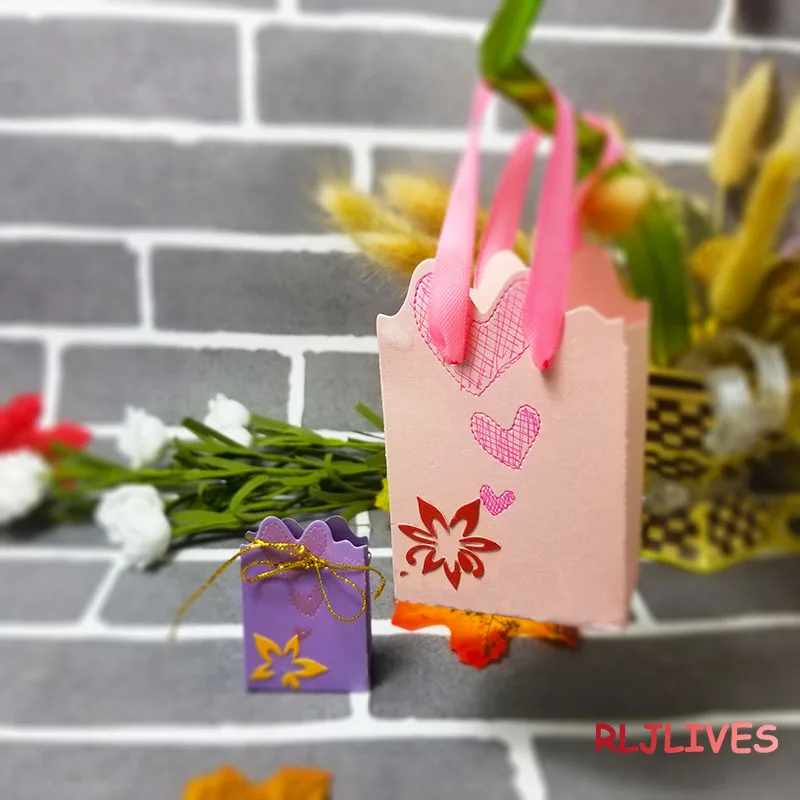 Bag Metal Cutting Dies DIY Scrapbooking Card Stencil Paper Craft Handmade Album Handbook Decoration | Дом и сад