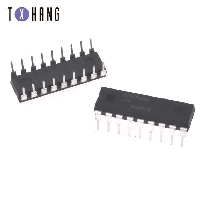 1 шт. PIC16F648A I/P DIP 18 DIP18 16F648A DIP|Интегральные схемы| |