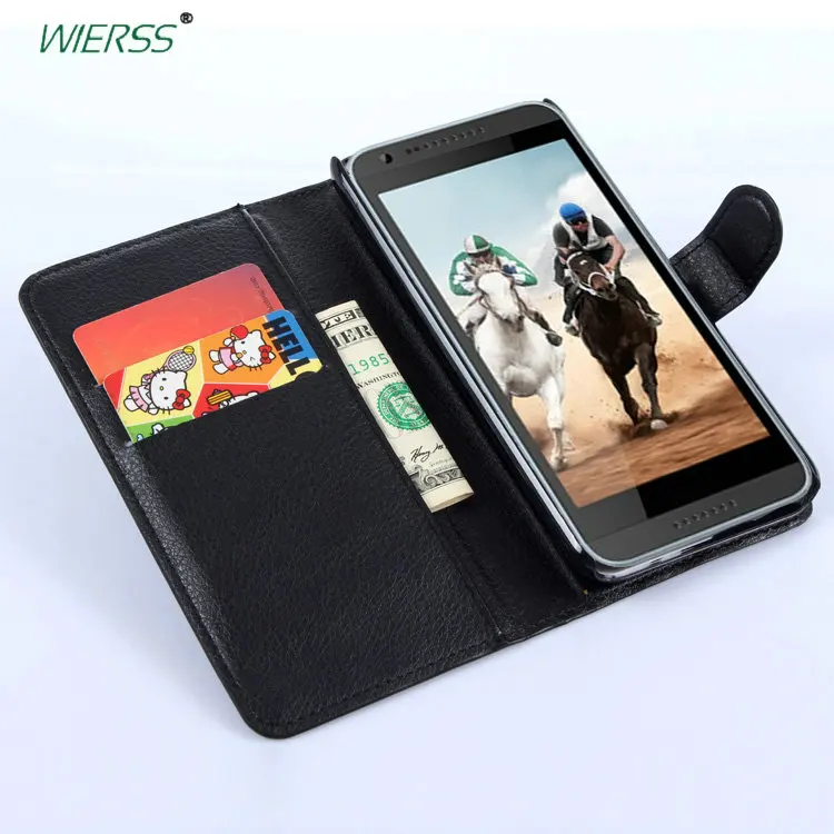 Кожаный чехол бумажник с откидной крышкой для HTC Desire 620 620G D620h D620u Dual Sim 820 Mini кожаный