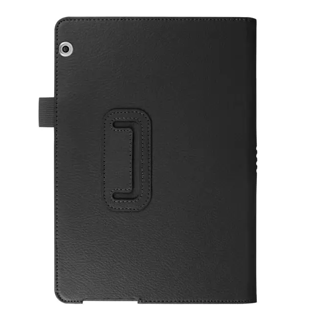 MediaPad T3 10 личи зерна искусственная кожа Стенд флип чехол для Huawei ags l09 l03 9.6''