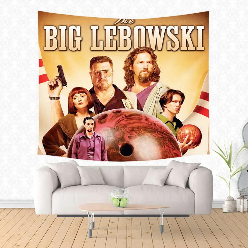 Большие гобелен Лебовски хиппи домашние декоративные настенные гобелены