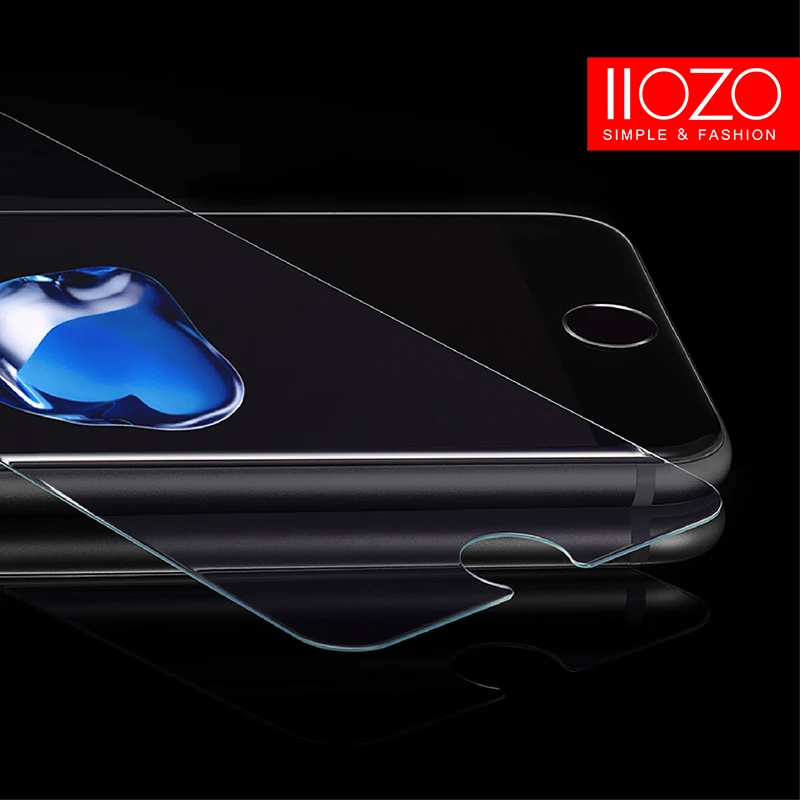 Закаленное стекло с закругленными краями для iPhone 6 6s plus 4 7/5 5 дюйма 9H 0 3 мм защитой