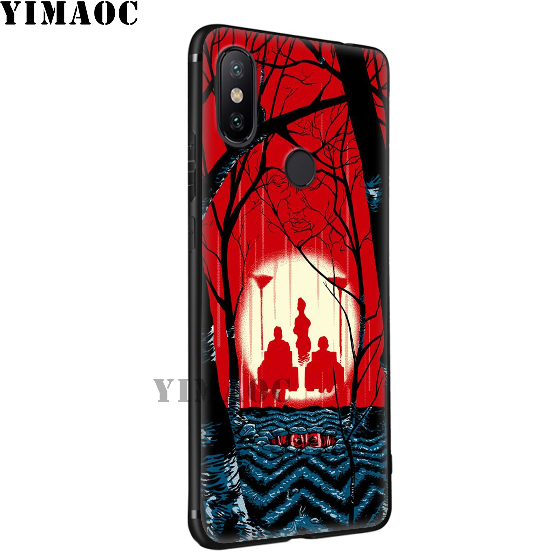 Yimaoc Твин Пикс ТВ-шоу мягкий чехол для Xiaomi mi 9T 9 8 Se 6 MAX 3 A1 A2 Lite CC9E CC9 6X 5X POCOPHONE F1 |