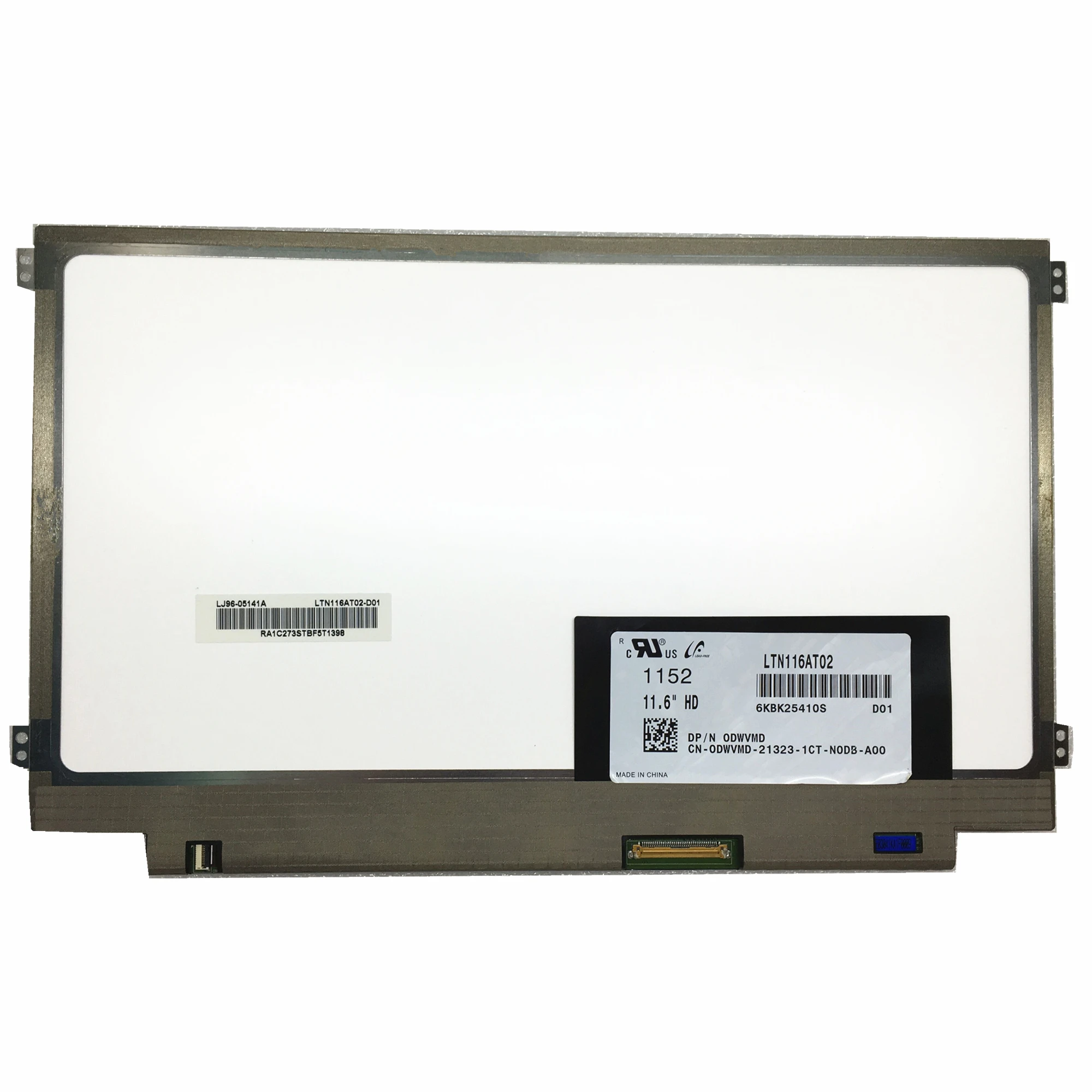 

Free shipping LTN116AT02-D01 LTN116AT02 D01 only fit for original model Laptop Lcd Screen 1366*768 LVDS 40 Pins