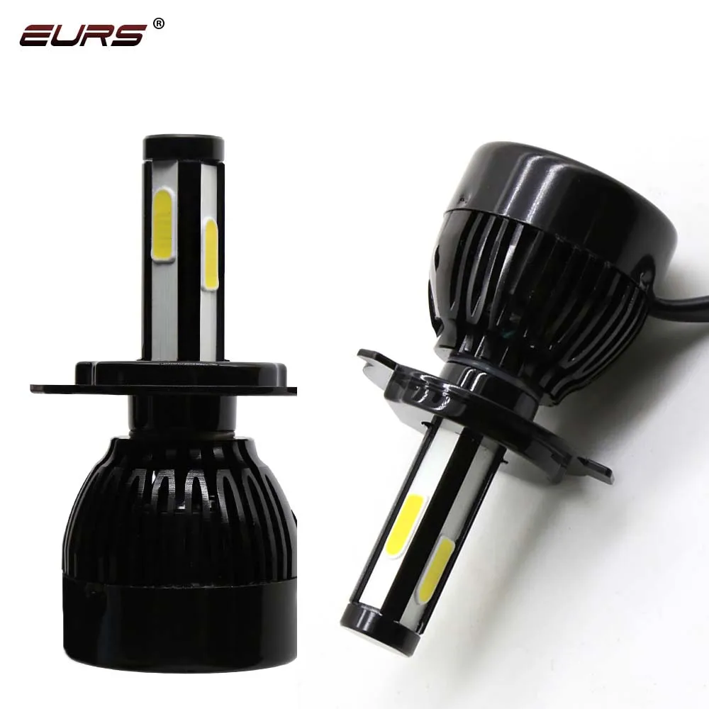 EURS G20 Авто 12v 24v H7 светодиодный H4 шарообразные 40W 6000K 8000lm светодиодный H11 9005 9006 9007 H13 светодиодный автомобильные лампы