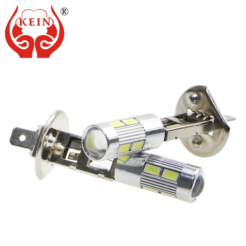 KEIN 2 шт. H1 светодиодные противотуманные фары 10smd DRL led h1 светильник s 5630 5730 дневные