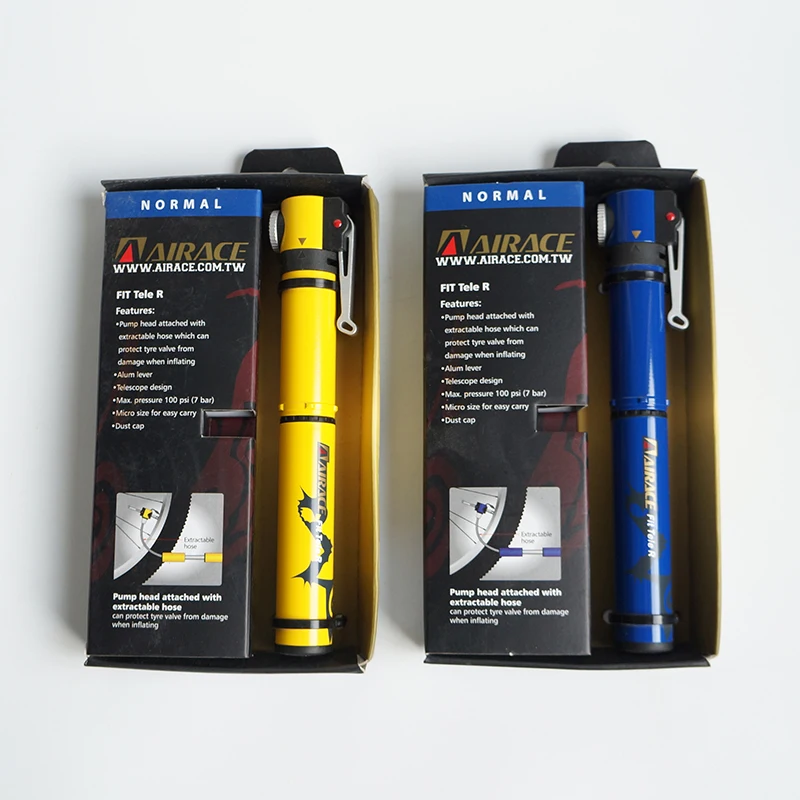 Портативный мини насос Basecamp велосипедный двухтактный из алюминиевого сплава