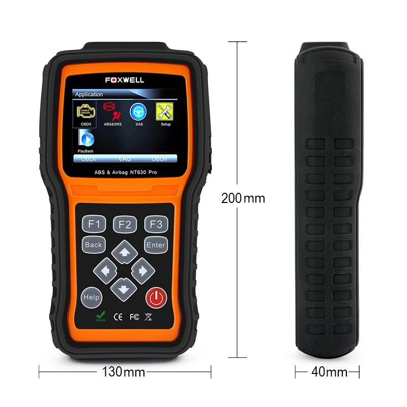 Foxwell NT630 Pro диагностический инструмент для автомобилей Двигатели автомобиля ABS