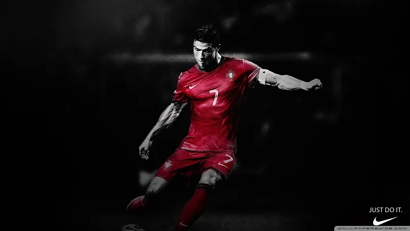C Ronaldo HD Печать звезда футбола C Роналду Месси баскетбольная звезда Коби Печать на холсте - Цвет: C Ronaldo
