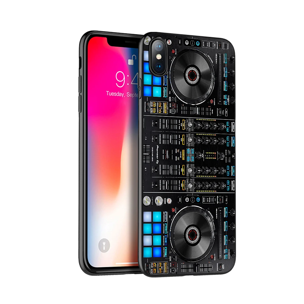 17134 Черный чехол ТПУ для iphone 5 5s se 6 6s 7 8 plus x 10 чехол силиконовый чехол для iphone XR XS MAX чехол ddj dj music - Цвет: 17134