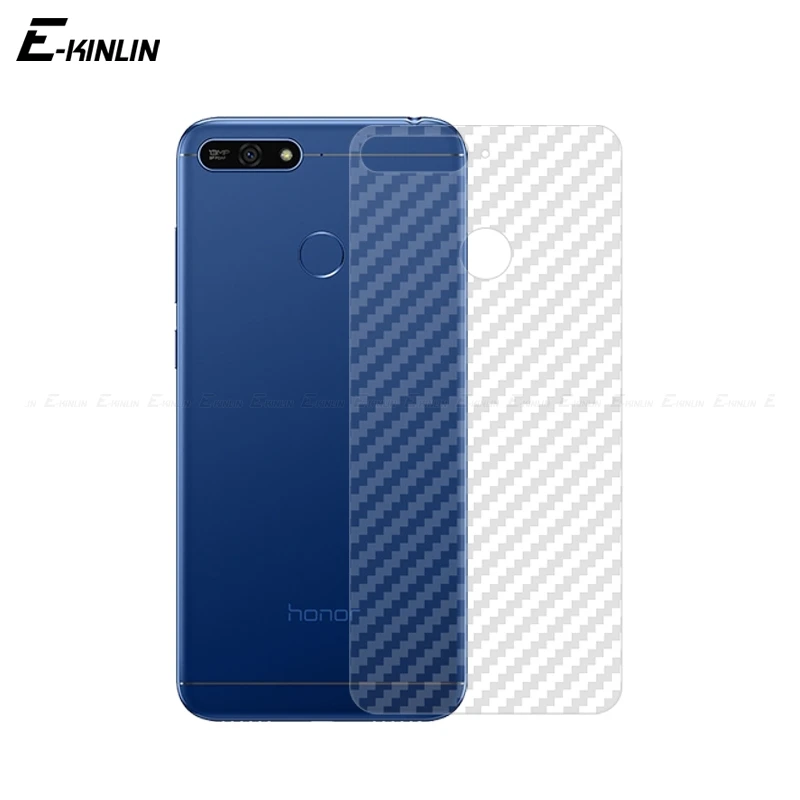 Мягкая 3D задняя пленка из углеродного волокна для HuaWei Honor 9S 9A 9C 8S Prime 8C 7C 7A Pro 6C 6X