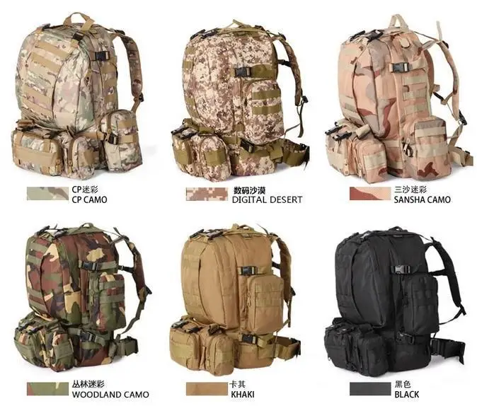 Тактический рюкзак для занятий спортом на открытом воздухе военная