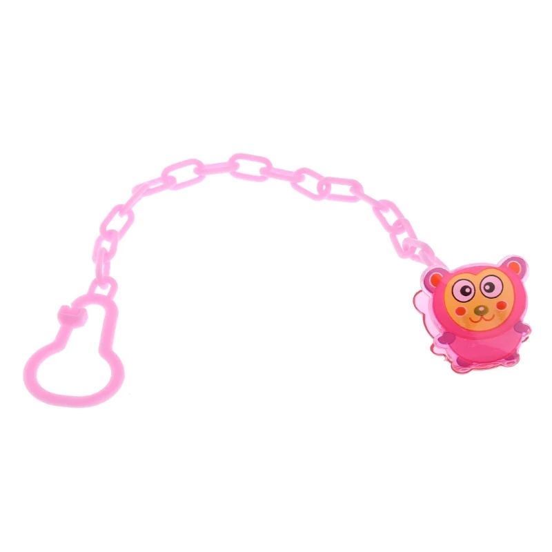 Baby Pacifier Chain Clip Infant Kids Animal Cartoon Dummy Soother Nipple Holder|pacifier holder|nipple holderpacifier chain clip |