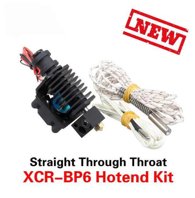 3D принтеры Запчасти XCR BP6 Улучшенная 3d V6 шестиугольник Универсальный Hotend комплект