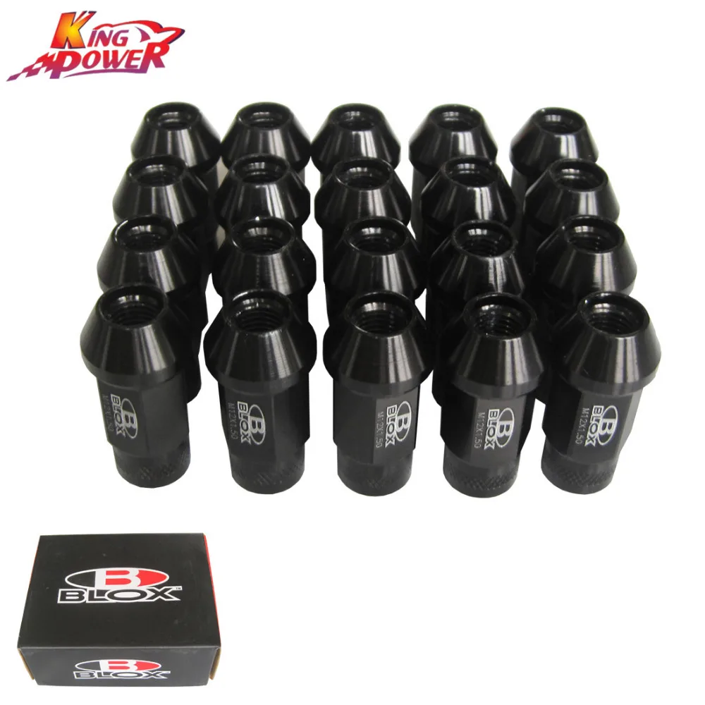 20 шт. колёсные гайки для Honda Ford Toyota M12 x 1 5 мм 50 мм|m12 1.5mm|lug nutstuner lug nuts |