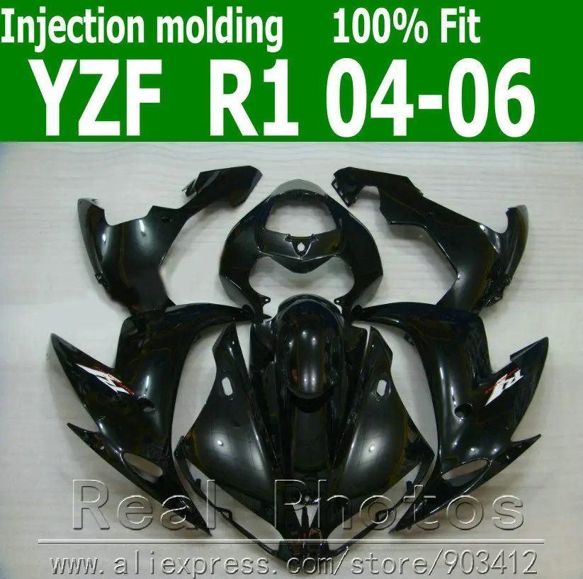 100% литье под давлением Настройка обтекателя комплект для YAMAHA 2004 2005 2006 все