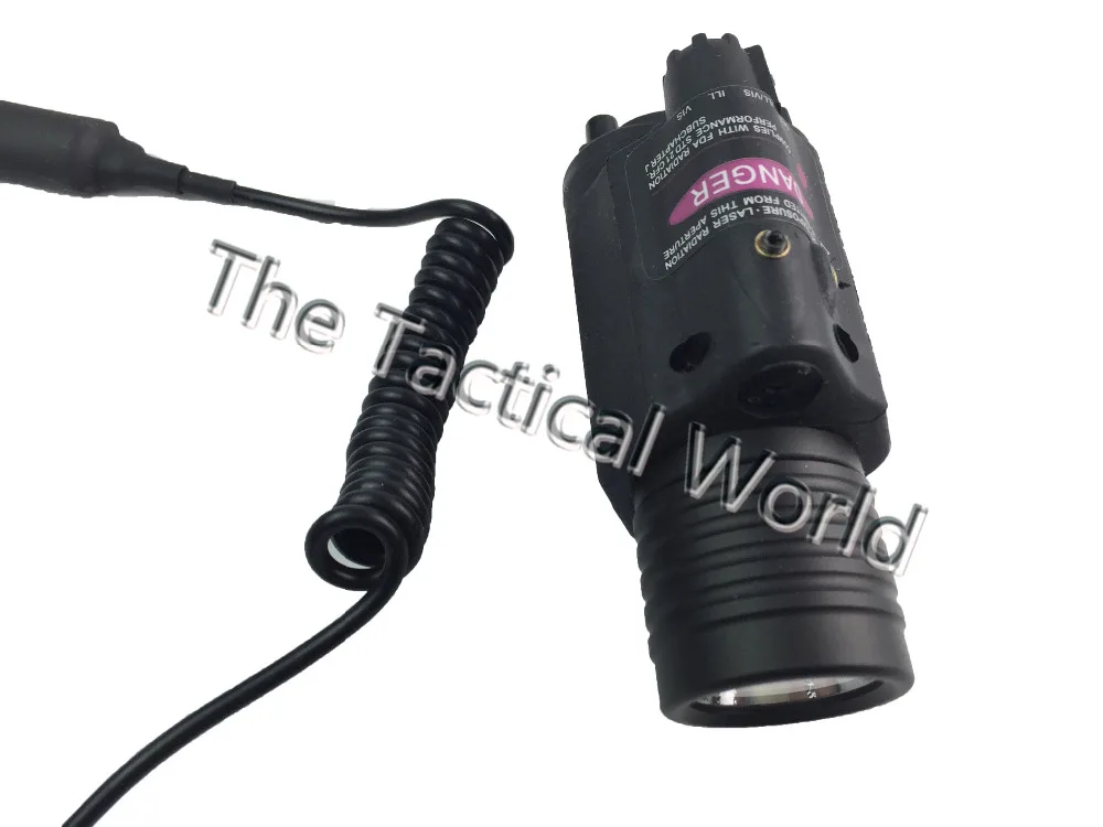 M6 тактический фонарик для оружия красный лазер оптика точность светодиодный