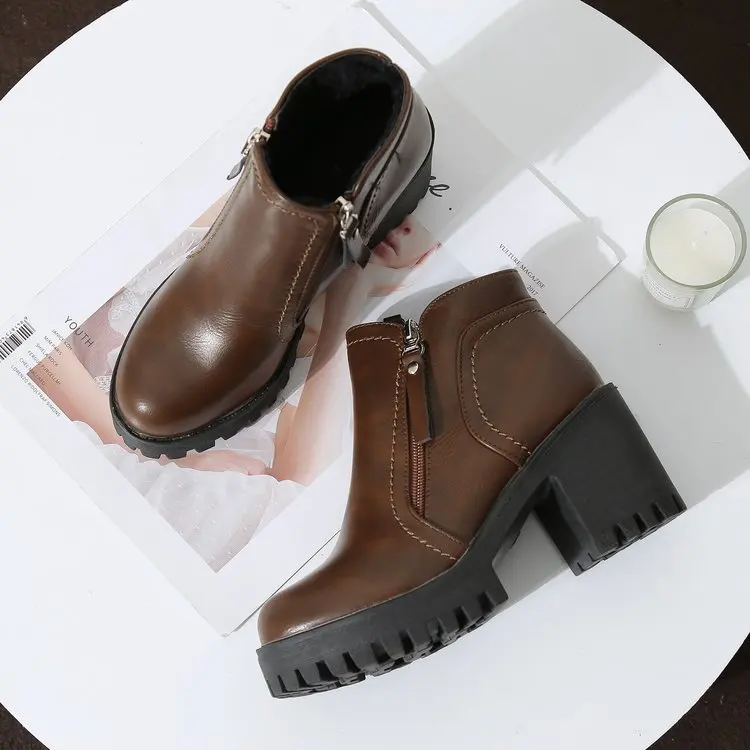 Aleafalling/женские ботинки сезон осень-зима женская обувь из мягкой кожи без шнуровки