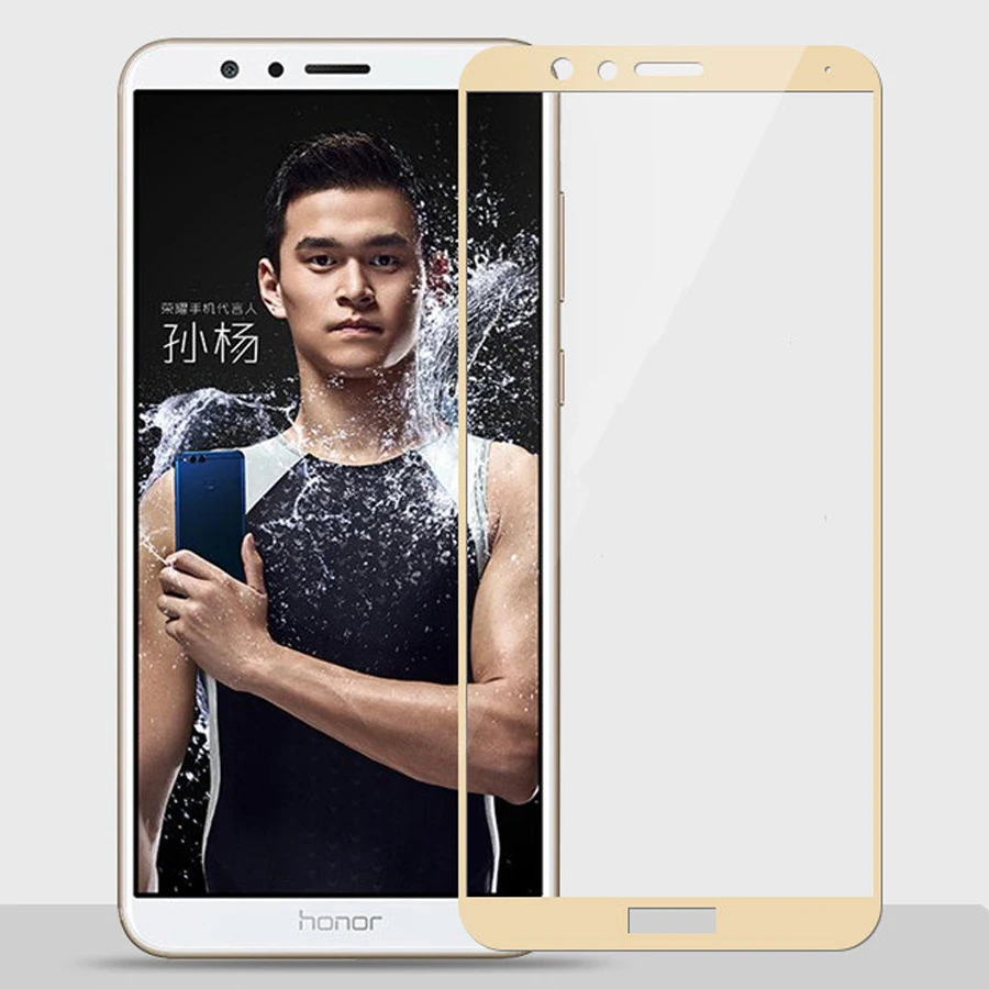 2 шт для Huawei Honor 7X закаленное стекло полное покрытие Защитная пленка телефона