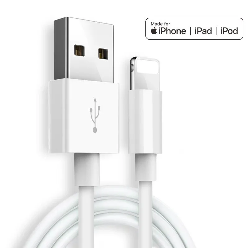 25 см 1 м 2 USB кабель для зарядки iPhone 6s 6 7 8 X 5S 5 s быстрой Apple Lightning|Кабели мобильных