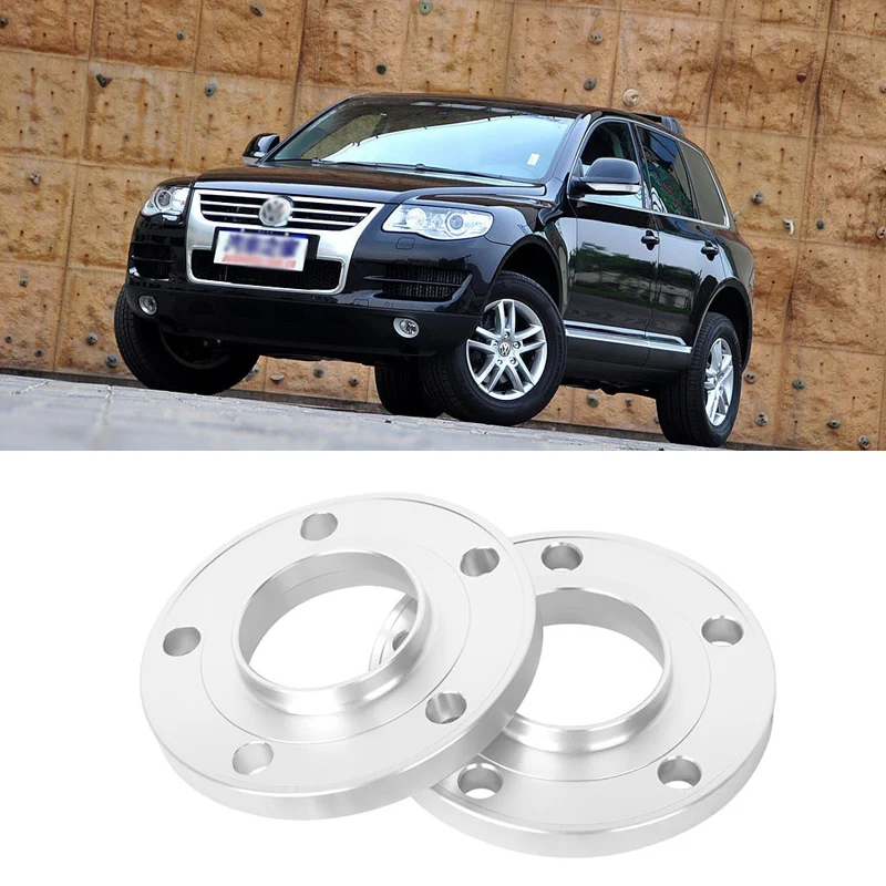 

2PCS 5x130 71.6CB Aluminum Centric Wheel Spacers Tire Adapters Rims Flange Hubs For VW Touareg 2006-2017