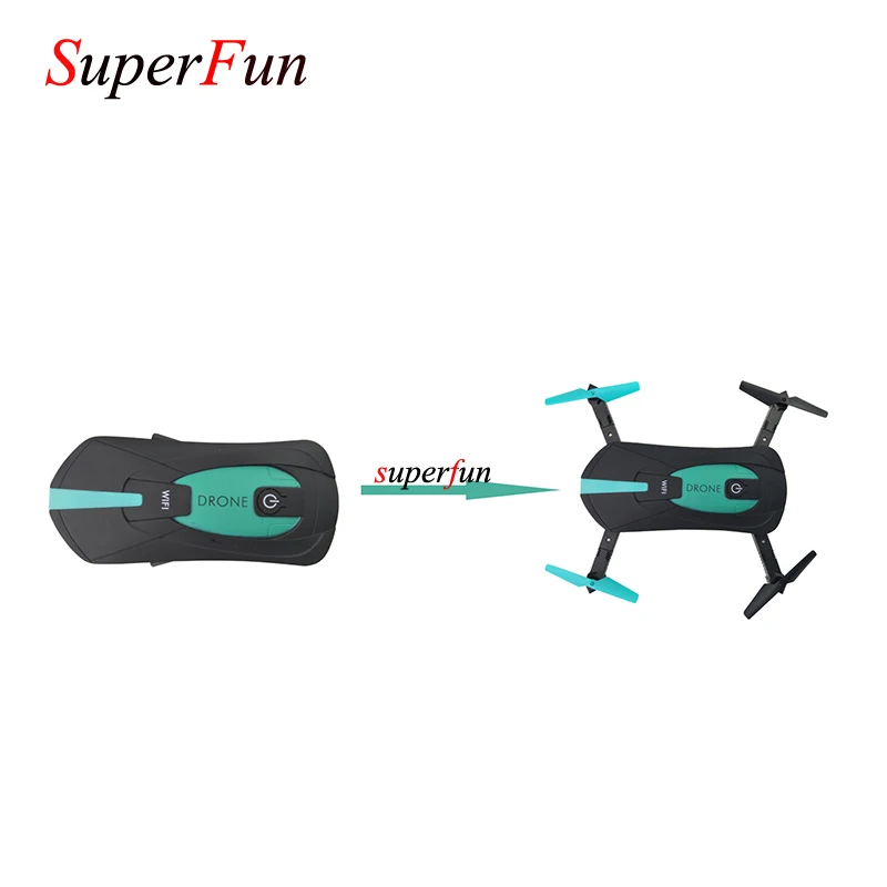 JY018 WI FI Мультикоптер С Камерой Складная Рукоятка Высота Удержания RC Мини Quadcopter
