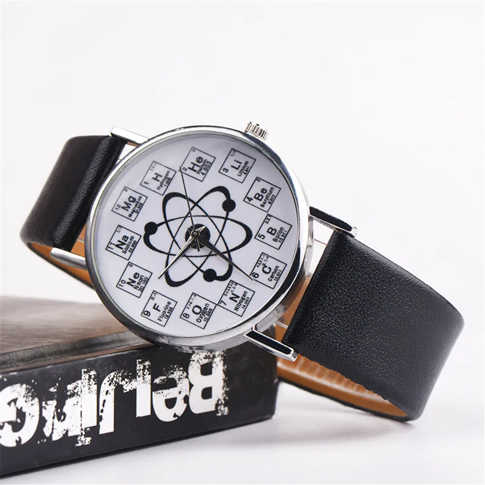 Женские наручные часы Montre Femme модные с химическим элементом повседневные