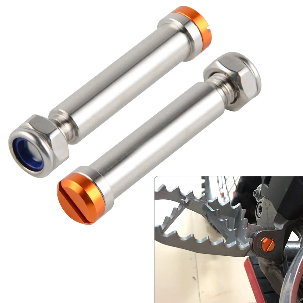 

Колышки для ног из нержавеющей стали, колышки для KTM Duke EXC SX XC SXF XCW SXF EXCF 125 200 250 300 350 390 400 450 525 530-2004