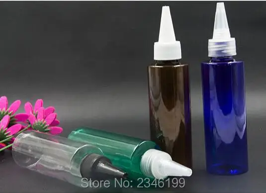 120 г мл пластиковая бутылка большого объема с острым колпачком косметическая для